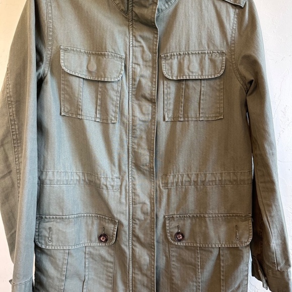 Merona Olive Green Jacket Sz Small - Picture 10 of 10